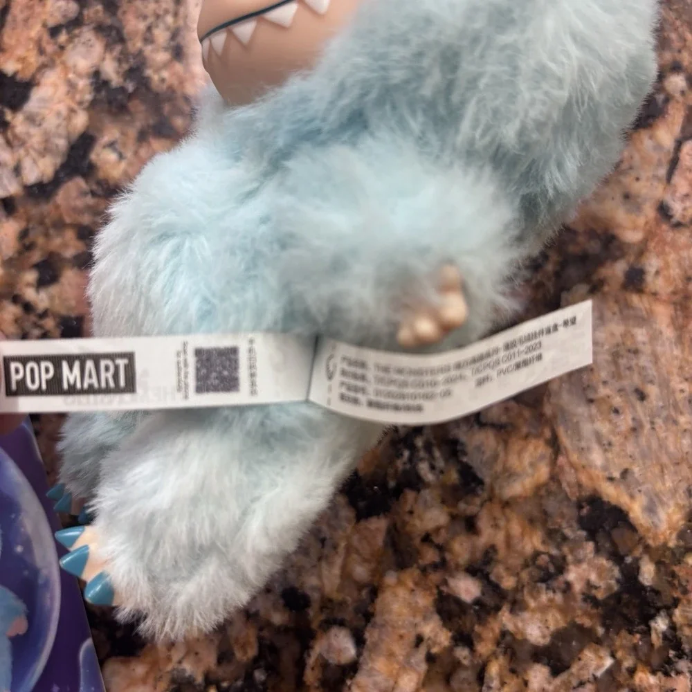 Authentic POP MART Labubu Big Into Energy Vinyl Plush - Hope / Opened Box